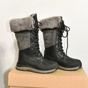 Black/Gray UGG Ladies' Adirondack Tall Boot III‎